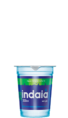 Água Mineral Natural Indaiá Sem Gás – Copo 200ml