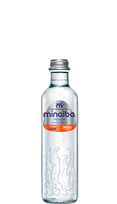 Água Mineral Natural Minalba Premium Com Gás – 300ml