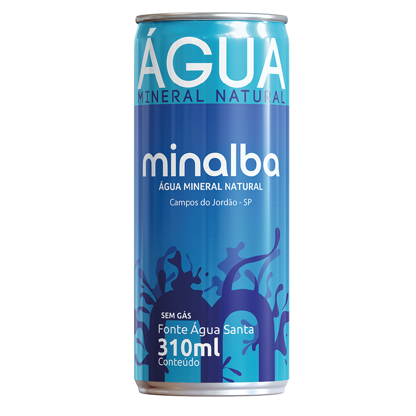 Minalba em Lata Sem Gás  310ml